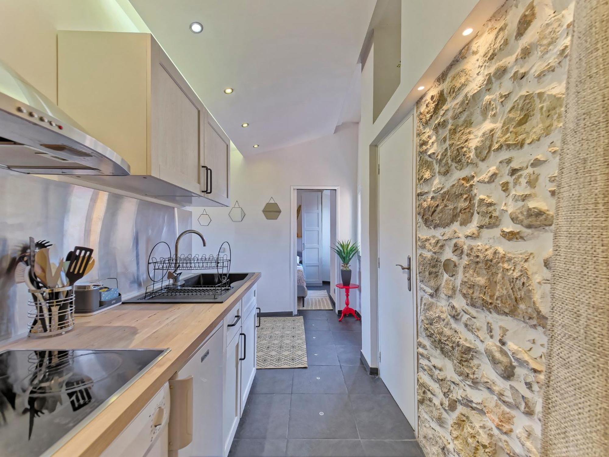 Appartement Cosy Avec Vue Panoramique ! Ницца Экстерьер фото