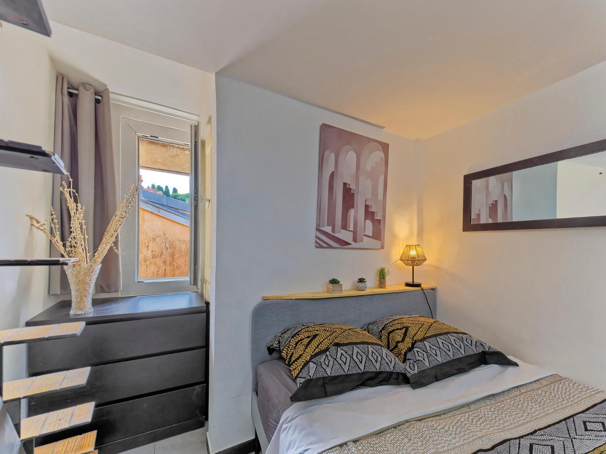 Appartement Cosy Avec Vue Panoramique ! Ницца Экстерьер фото